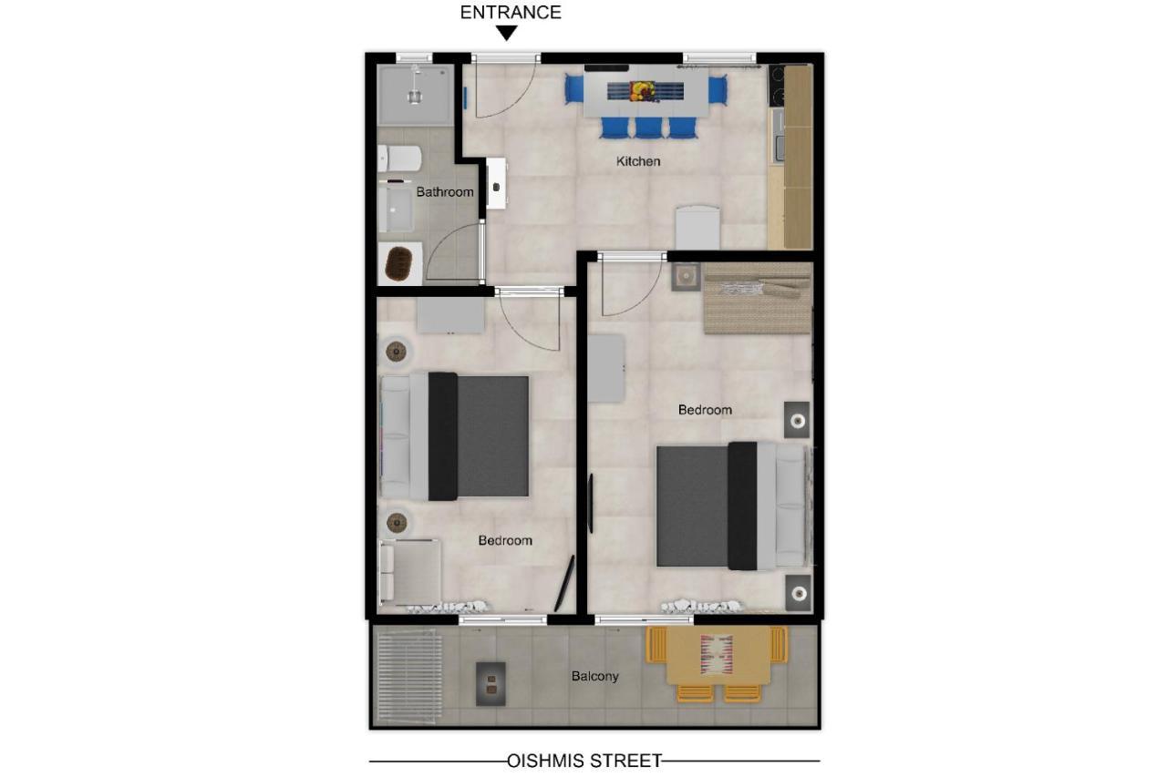 Apartmán Sea Breeze Vibes Néa Péramos Exteriér fotografie